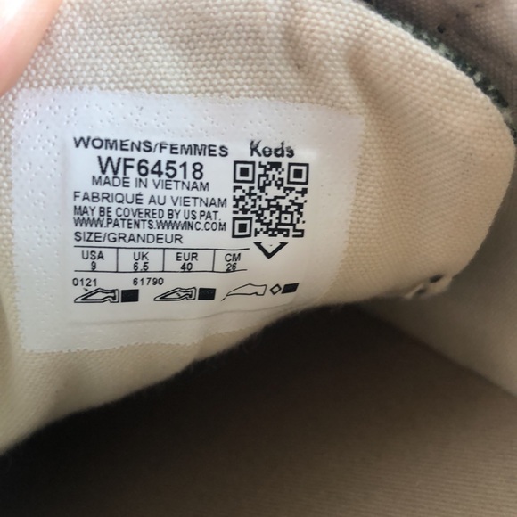 Keds tropical print sneaker size 9 - Picture 8 of 9